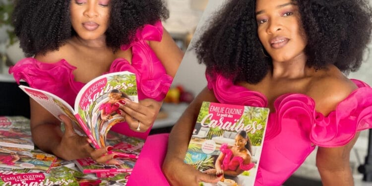 "Le goût des Caraïbes", premier livre de cuisine d'Emilie Lafortune